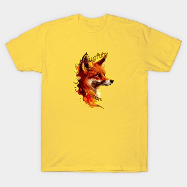 Naughty Vixen T-Shirt by Vixen Games